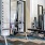 a gym with exercise equipment