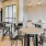 a room with tables and chairs